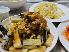 蛤蜊肉拌茄子-华春餐馆(鱼山路店)