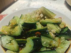 刮皮黄瓜-老佛爷铜炉蛙锅(挂绿店)