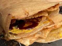 -正宗杂粮煎饼香软鸡蛋饼