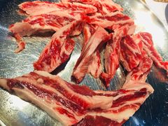 雪花原味牛小排-老炉家木炭烤肉(长江国际店)