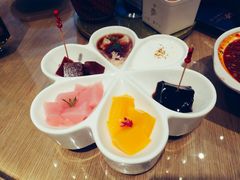 甜点拼盘-茅庐毛血旺(临沂泰盛广场店)