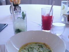 芦笋烩饭配蟹肉和香草-Jean Georges