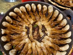 豆角肉卷子-华盛园卷子王农家菜水库鱼