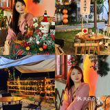 汕尾海丰📍圣诞氛围主题🎄露营风無啡小院 🏕️