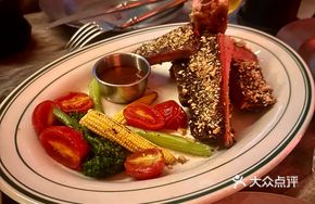 Fruitwood Charcoal Grilled Pork Ribs
