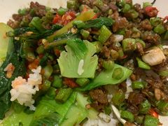 炸鸡腿外婆菜肉松饭-嘉旺(上梅林店)