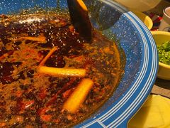 重庆原始红油现炒锅底-王歘歘·chuǎ火锅(五道营店)