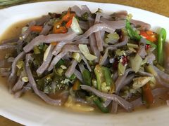 酸菜魔芋-柞水乾佑红门家菜