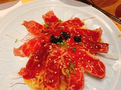 生牛肉刺身-花潮料理艺食馆(世欧广场店)