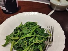 白灼番薯叶-杭州西子湖四季酒店·金沙厅