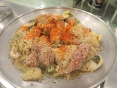 香烤九层塔鸡腿肉-小肚皮饮食店