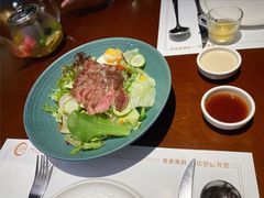 果木香烤牛肉温泉蛋沙拉-Mr.cattle·卡图牛扒(中建广场店)