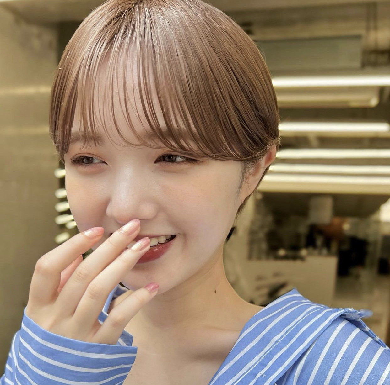 可爱的日系短发