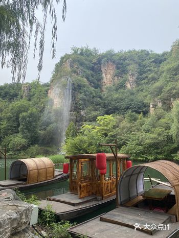 「保定市满城区龙门峡谷风景区」「烧烤羊」「烧烤虾」