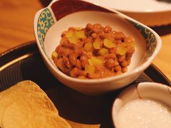 山药粒拌纳豆-大和食乐·鲜和牛酸汤火锅(环宇荟店)