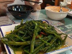 马拉盏飞天炒通菜-阿飛冰室(下沙店)