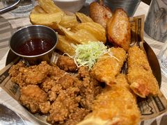 韩式炸物拼盘配柚子酱-卡朋西餐(悦汇城店)