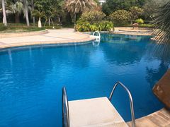 -海悦山庄酒店-花园泳池