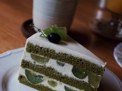 晴王葡萄奶油蛋糕-竹子咖啡bamboo coffee