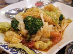 葡汁炒什菜-番茄屋葡式美食(总店)