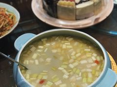 奶汤蒲菜-魁盛居百年鲁菜馆(中林路店)
