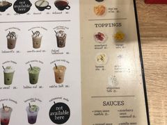 菜单-After You Dessert Cafe(CENTRALWORLD)