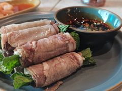 薄荷牛舌卷-半山腰·云南菜(侨福芳草地店)