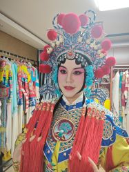 -胭脂猫京剧摄影