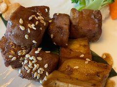 黑椒牛肉粒-王鼎精致料理铁板烧(世博源店)