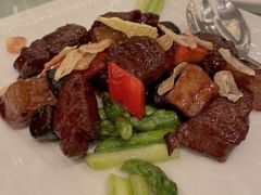 黑金雪花牛肉粒-上海和平饭店龙凤厅 Dragon Phoenix