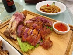 椒盐猪手-江南村酒家