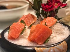 三文鱼刺身-海富门·带鱼·淮扬菜·粤菜(甘家口店)