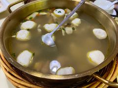 双丸子菌菇汤-张鸟园农家乐(张鸟园店)