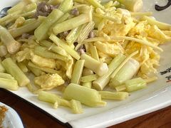 茭儿菜炒鸡蛋-广迎居老正兴菜馆