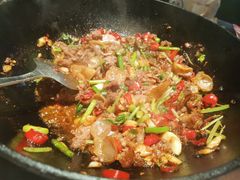 小炒黄牛肉-小隐人家(乐松店)