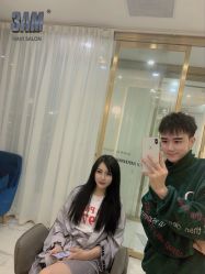 点击看大图 -3AM HAIR SALON染发接发