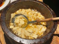 石锅鸡汤豆腐-绿茶餐厅(松江万达店)