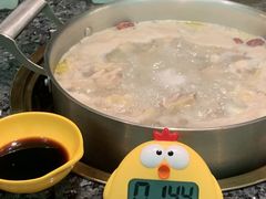 榴莲鸡煲-一席地·本地鸡窝·杭帮鸡火锅(萧山银隆百货店)