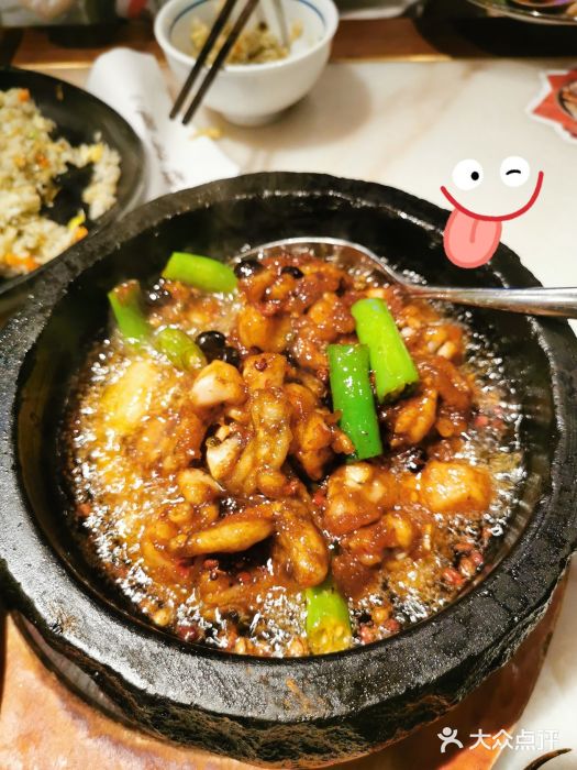 桂满陇-西湖船宴(西单大悦城店)石锅杭椒牛蛙图片
