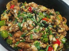 青椒紫苏牛蛙-虾妹纸餐厅
