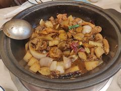 -蜀八婆鲍鱼鸡煲虾(宝安坪洲店)