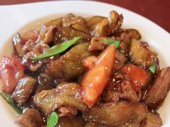 肉烧茄子-烤肉宛饭庄(北新桥店)