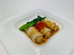 鲜蔬素猪肉竹笙卷-明阁 Ming Court(广州朗豪酒店)