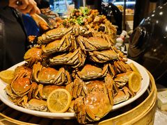 清水湖蒸大闸蟹-五月罗马海鲜自助餐厅(陆家嘴店)