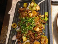 葱椒爆牛肉-绿茶餐厅(西湖银泰百货店)