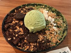 抹茶奥利奥牛奶冰-余时冰室(六运二店)