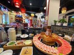 自助取餐区-北门涮肉·炭火铜锅涮肉(什刹海店)