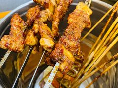 招牌烤羊肉串-炒豆合作社(东四总店)