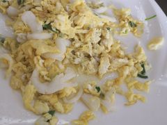 银鱼炒鸡蛋-魏四小鱼锅贴王
