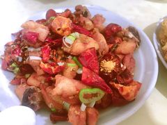 辣炒鸡块-满口香饭店